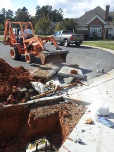hidden leak charlotte, leak under concrete charlotte nc, charlotte nc slab leak, Charlotte slab leak detection, Charlotte slab leak repair