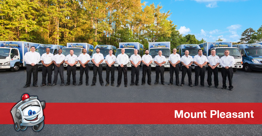 mount pleasant plumbers, plumber mt pleasant