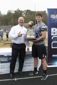 Landon Honeycutt football scholarship