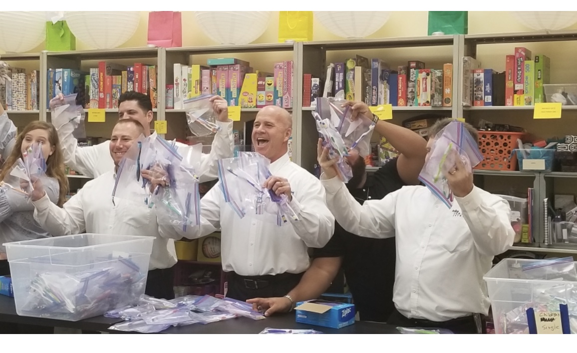 Charlotte volunteers Bright Blessings