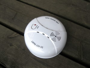 gas leaks detected by carbon monoxide alarm