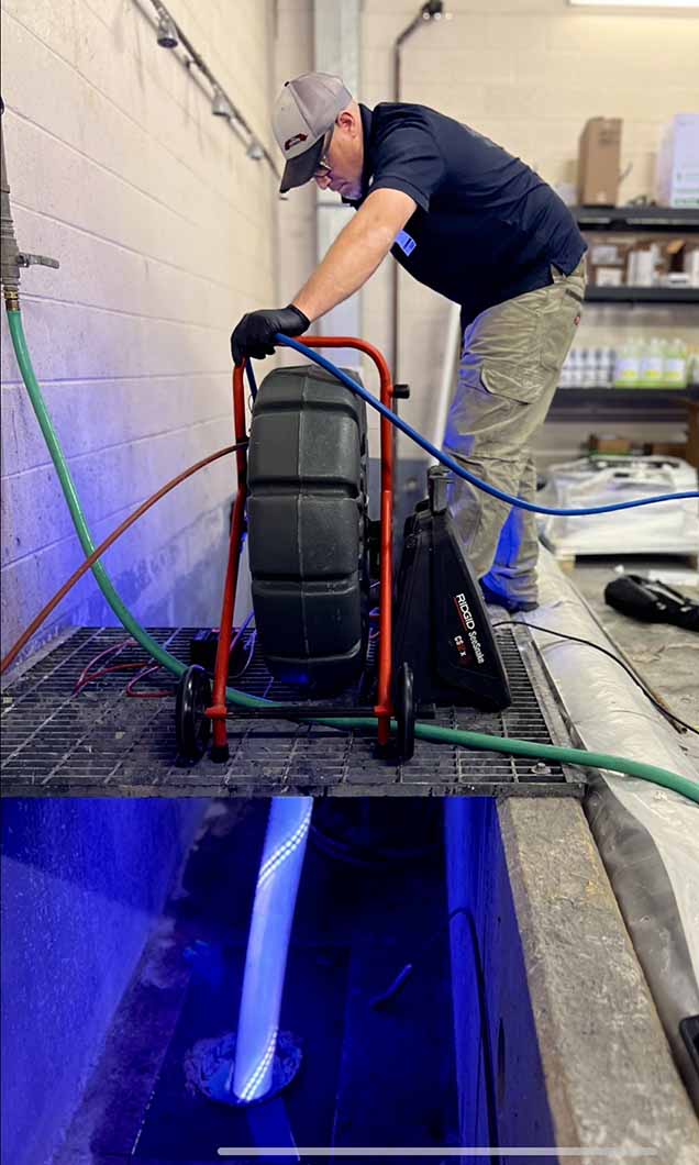 Pipe bursting project